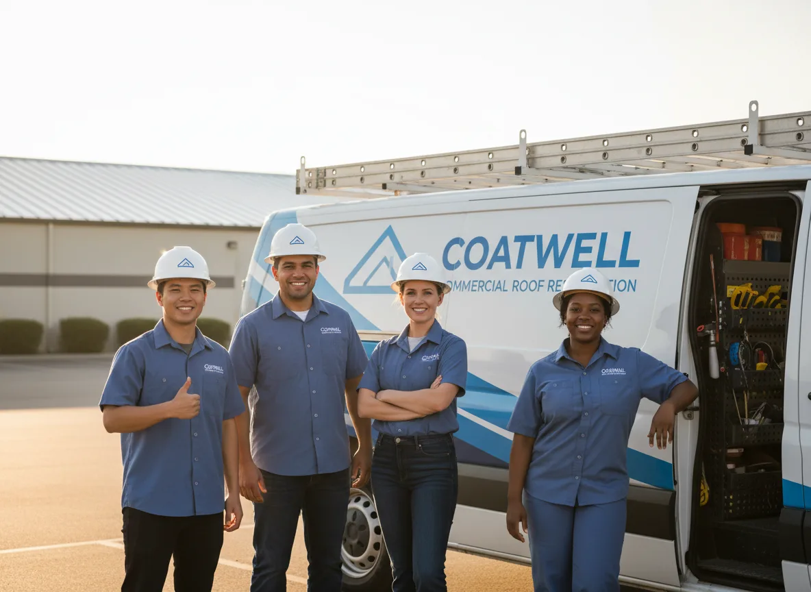 Commercial roof coating company in Holly Pond, AL